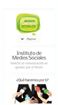 Mobile Screenshot of institutomedios.com